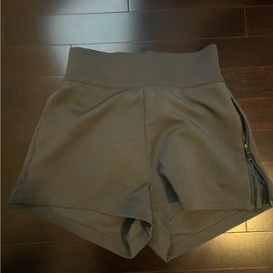 Grey nike high waisted shorts